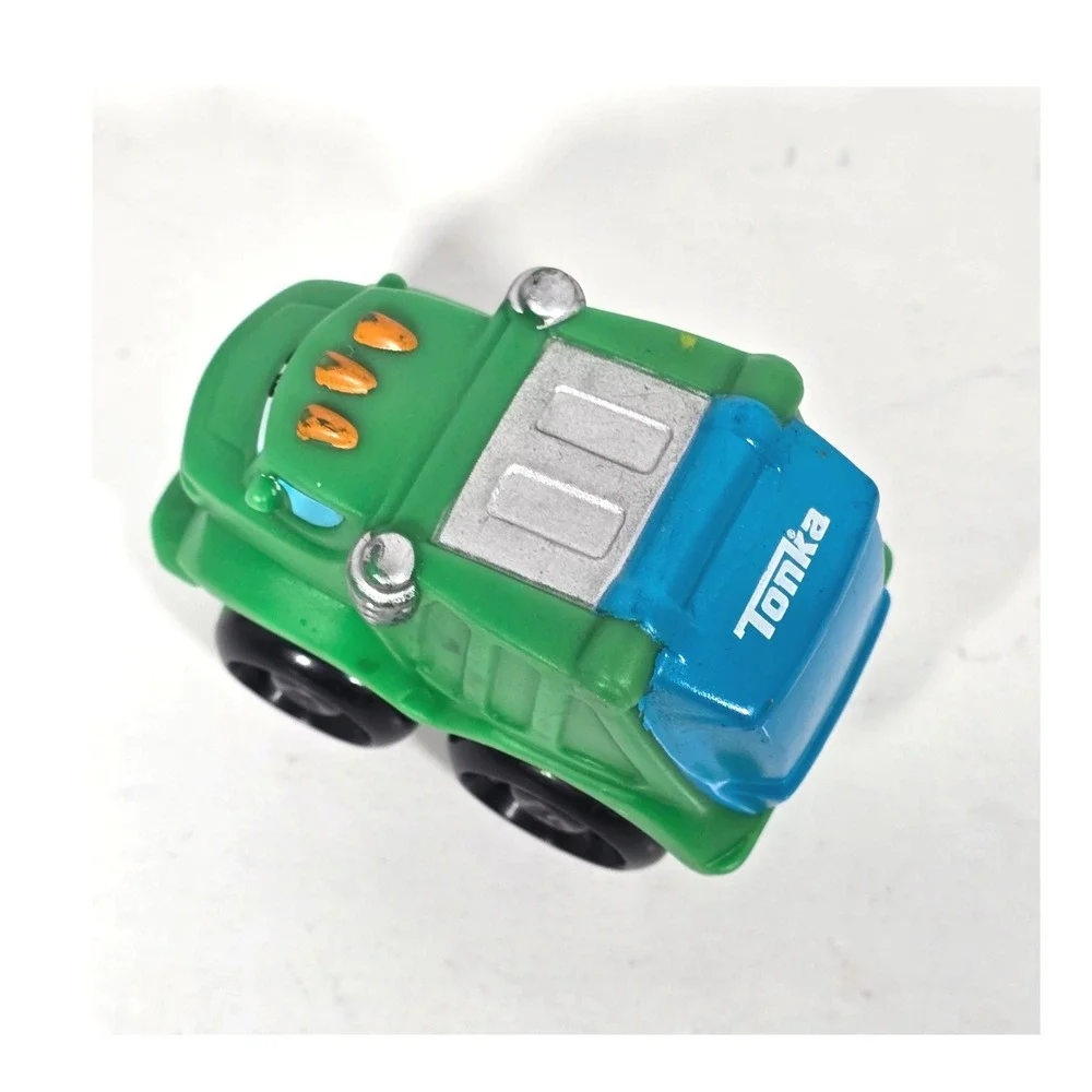 Tonka Chuck & Friends Hasbro Kids Mini Toy Car Lot 11pc Multicolor Soft Plastic